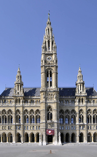 Foto von Rathaus in Wien