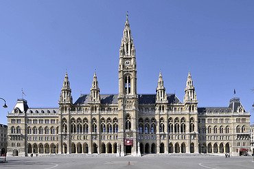 Foto von Rathaus in Wien